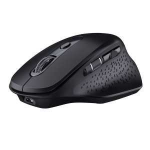 VicTsing Pioneer Rechargeable Bluetooth Mouse, Easy-Switch Up to 3 Devices, Wireless Computer Mouse with Side Scroll Wheel, 5 Levels Adjustable DPI Mouse for Laptop iPad Computer Windows/Mac/Android