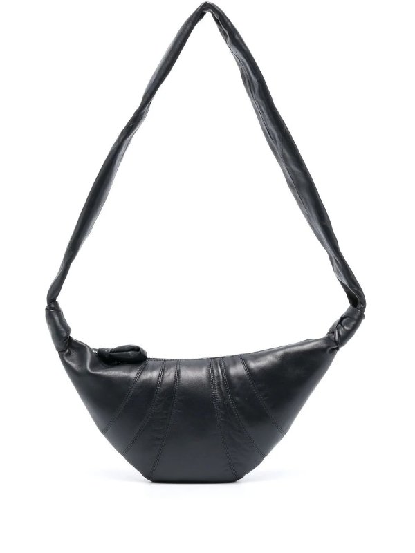 Small Croissant leather bag