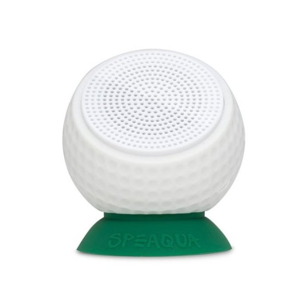 Speaqua - Barnacle Pro Portable Waterproof Bluetooth Speaker with Built in Storage (2,000 songs) - Golf Model