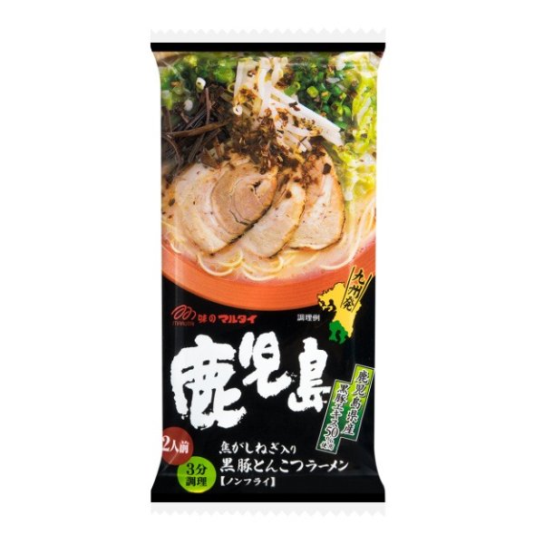 MARUTAI Kagoshima Black Pig Pork Bones Ramen 2Servings 185g