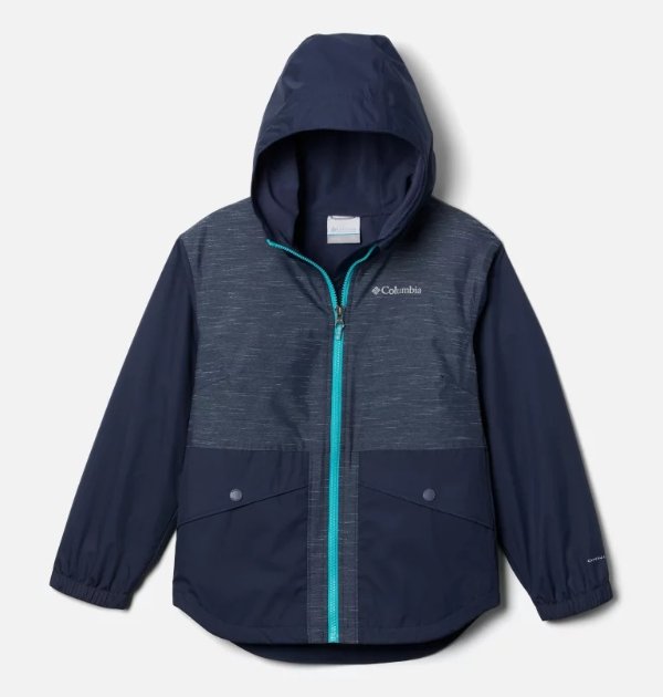 Girls' Rainy Trails™ Fleece Lined Jacket | Columbia Sportswear