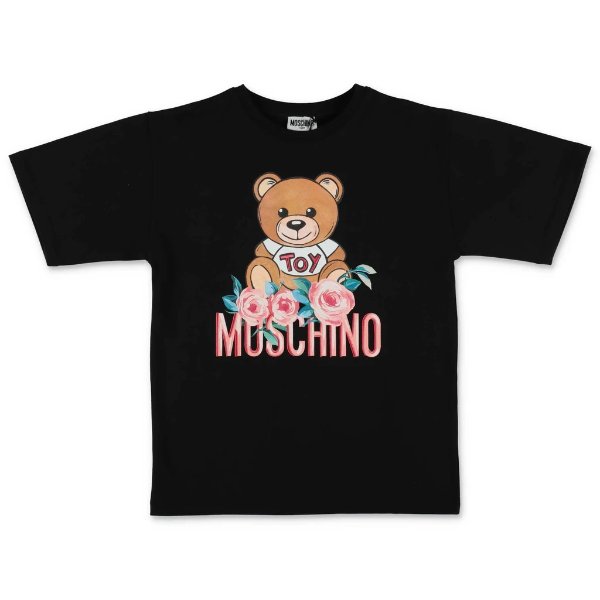 Roses Teddy Bear Maxi T-Shirt