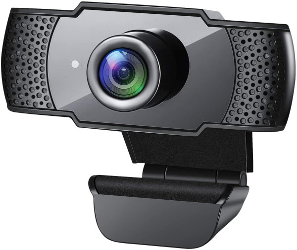 GESMA 1080P Webcam with Microphone