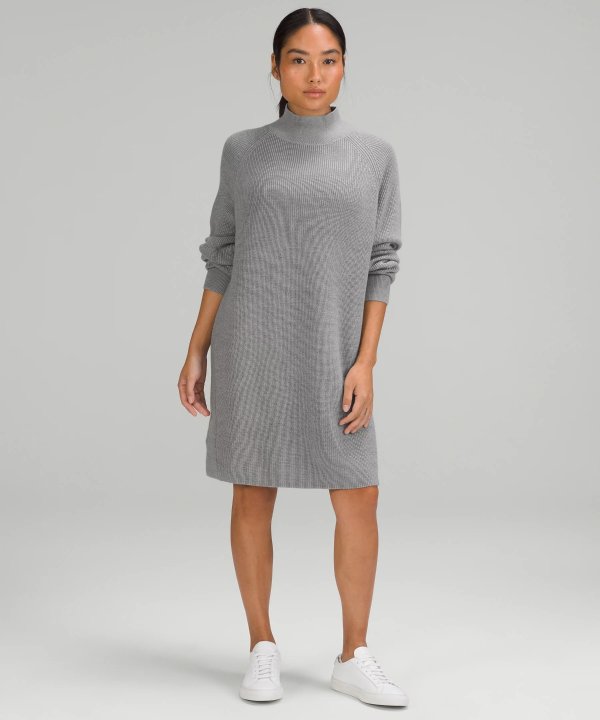 Merino Wool-Blend Knit Dress