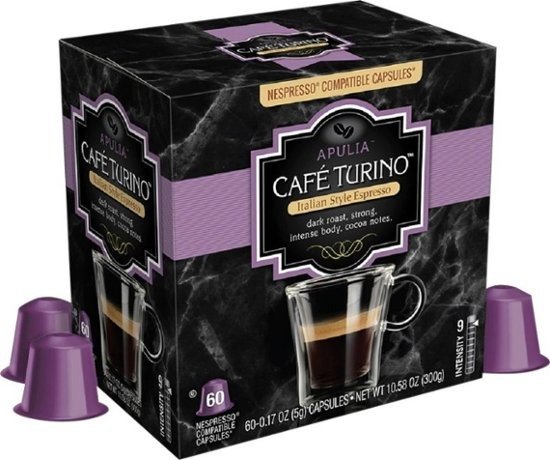 Cafe Turino - Apulia Espresso Capsules (60-Pack)