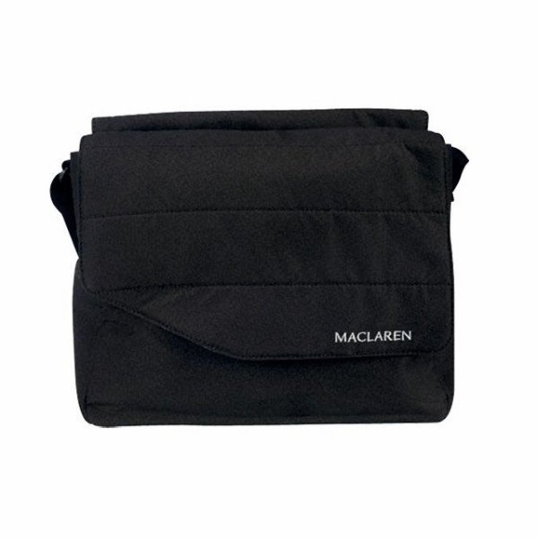Maclaren Messenger Bag in Black