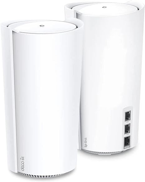 2-Pack Deco Mesh WiFi AXE11000 Tri-Band WiFi 6E Mesh Network System(Deco XE200)