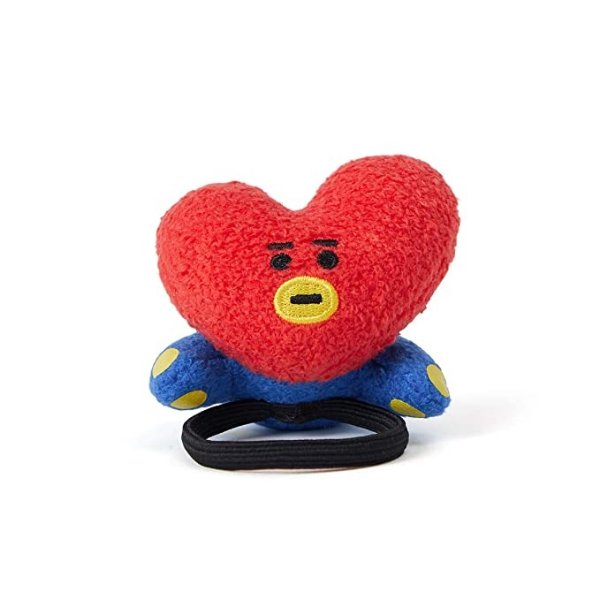 Official Merchandise by Line Friends - TATA Character Plush Figure Lying Hair Tie Accessories