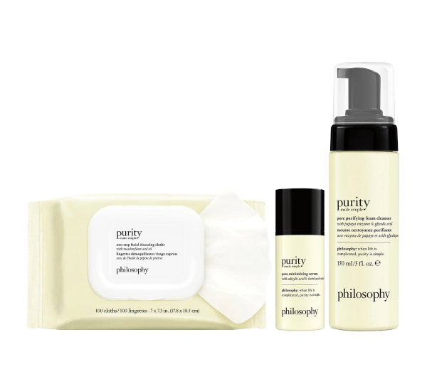 purity made simple pore-fecting kit - QVC.com