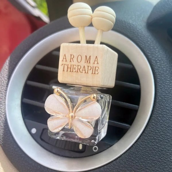 Car Air Outlet Butterfly Decoration Perfume Empty Bottle | Don't Miss These Great Deals | Temu