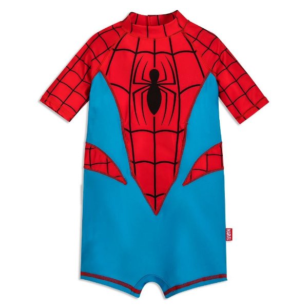Spider-Man Adaptive Rash Guard Swimsuit for Boys | shopDisney