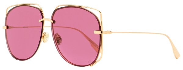 Women's Halo Sunglasses Stellaire 6 DDBVC Gold 61mm