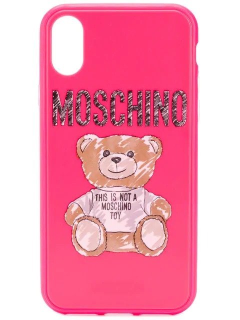Brushstroke Teddy Bear iPhone XS/X case