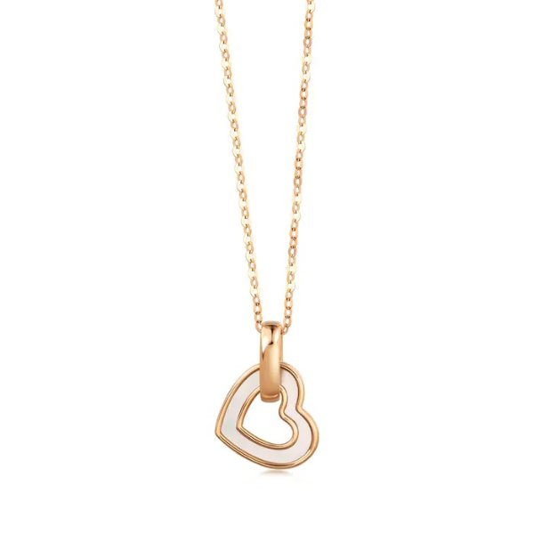 Daily Luxe 18K Rose Gold Necklace | Chow Sang Sang Jewellery eShop