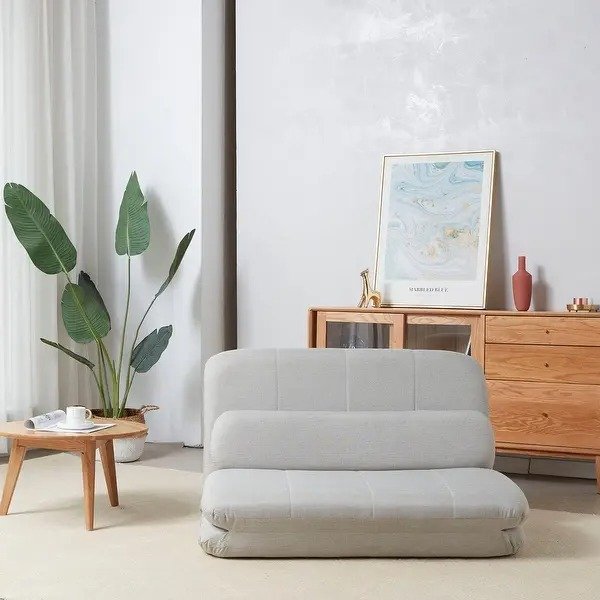 Durable Floor Chair Adjustable Foldable Sofa Bed