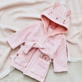 粉色兔子长袍