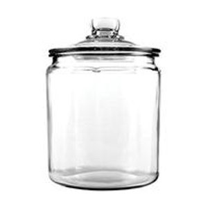 Anchor Hocking Heritage Hill Glass Cookie/Candy Jar, 1/2-Gallon