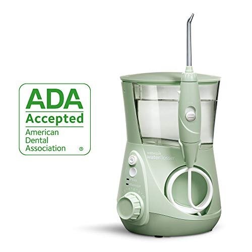 Water Flosser Electric Dental Countertop Oral Irrigator for Teeth - Aquarius Professional, WP-668 Mint Green