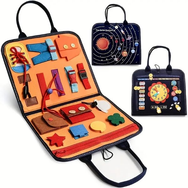 Montessori Clothes Bag Teaching Aids Store Children's Educational Toys Training Children's Early Education Toys
