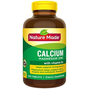 Nature Made Calcium, Magnesium Zinc with Vitamin D3 300 Count