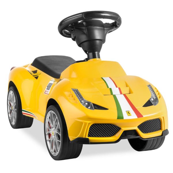 Kids Ferrari 458 Foot-to-Floor Sports Ride-On Push Car Scooter w/ Horn