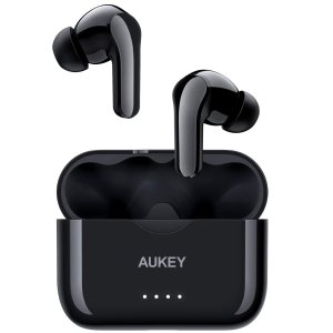 AUKEY True Wireless Earbuds, Bluetooth 5 Headphones with Powerful Bass