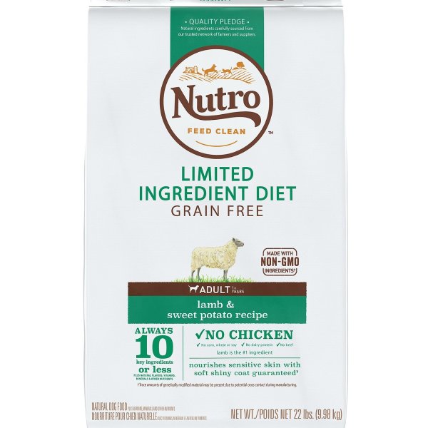 Limited Ingredient Diet Grain-Free Adult Lamb & Sweet Potato Recipe Dry Dog Food
