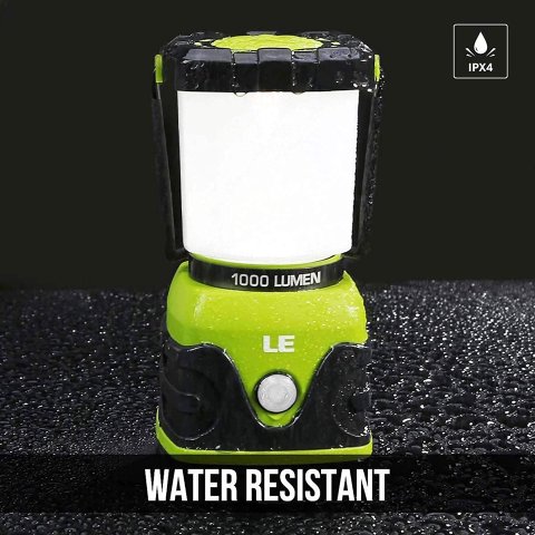 LE LED Camping Lantern Rechargeable, 600LM, Detachable Flashlight, Perfect  Lantern Flashlight for Hurricane Emergency, Hiking, Fishing and More, USB  Cable and Car Charger Included