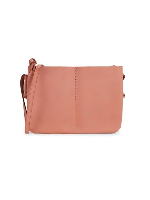 Knotted Leather Crossbody Bag