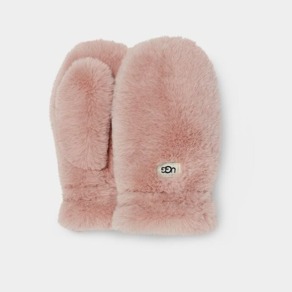 ® Faux Fur Mitten for |® Europe