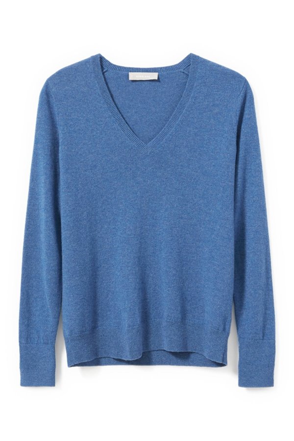 The Cashmere V-Neck Sweater