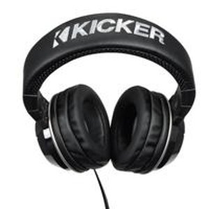 Kicker HP402B Cush Over-Ear Headphones (Black) 