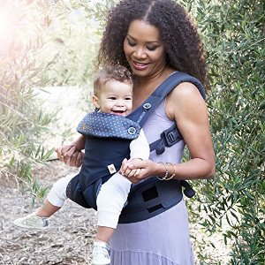 Ergobaby 360 All Carry Positions Award-Winning Ergonomic Baby Carrier, Dusty Blue