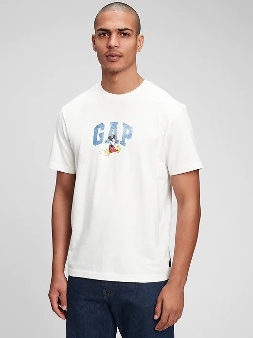 Adult Gap x Disney 100% Organic Cotton Graphic T-Shirt