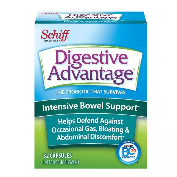 Schiff Digestive Advantage Intensive Bowel Support Capsules