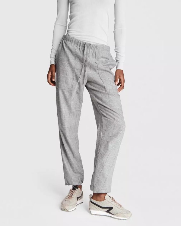 Andre Check Wool Pant