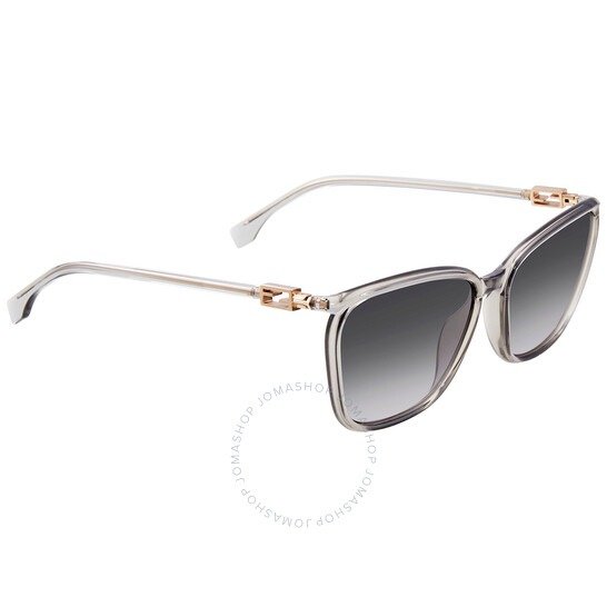 Grey Shaded Square Ladies Sunglasses FF 0460/G/S 0KB7 60
