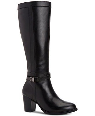 Rozario Memory-Foam Wide-Calf Dress Boots, Created for Macy's