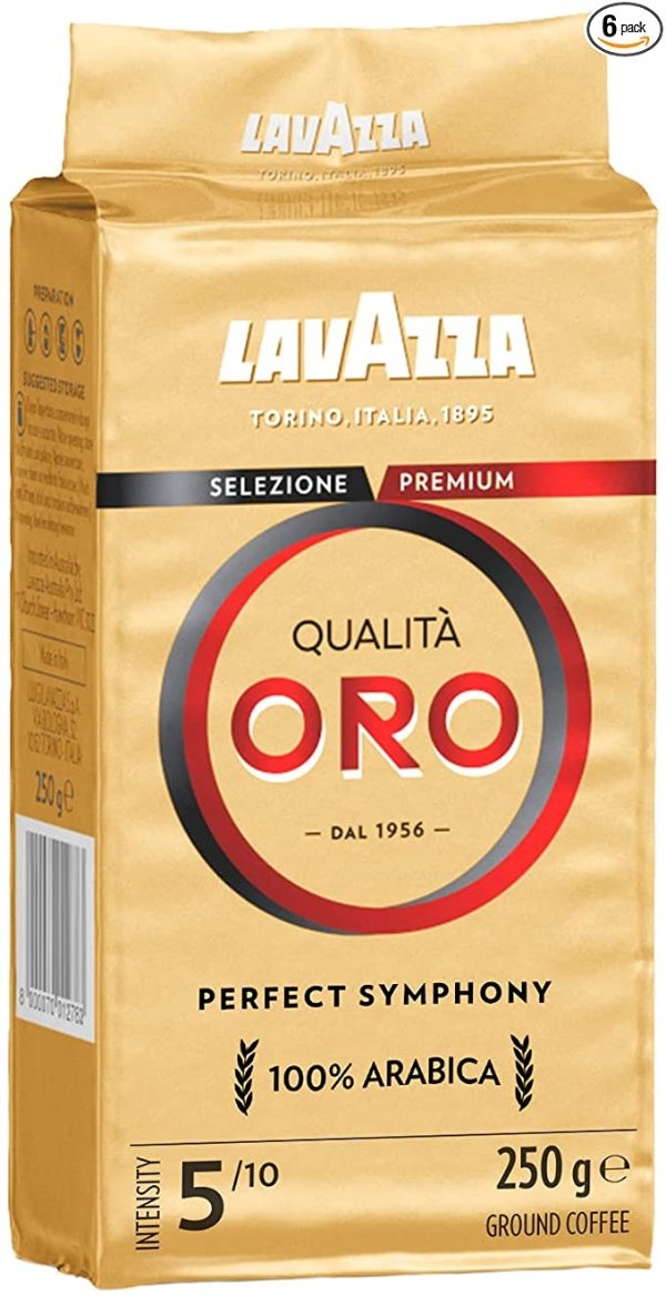 Oro咖啡豆 250g 6个装