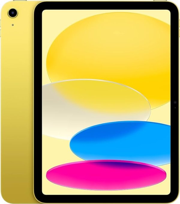 2022 Apple 10.9-inch iPad (Wi-Fi, 64GB) - Yellow (10th Generation)