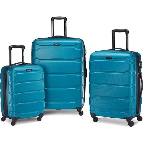 Omni Hardside Luggage Nested Spinner Set 20"/24"/28" Caribbean Blue (68311-2479)