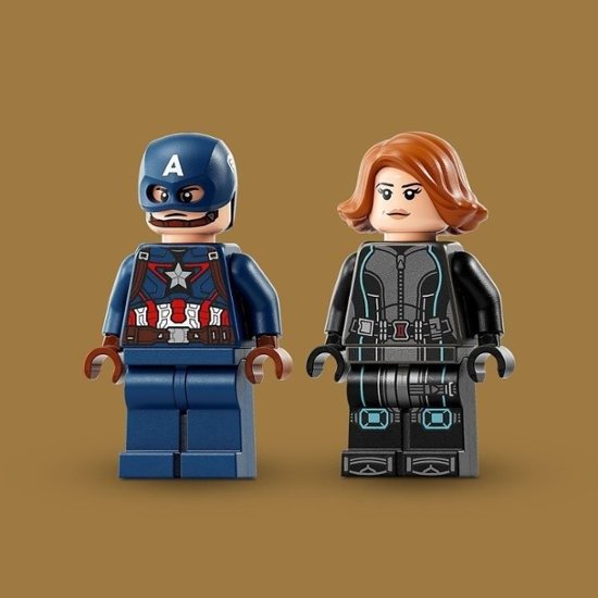 - Marvel Black Widow & Captain America Motorcycles 76260