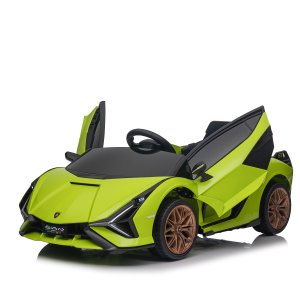 Lamborghini Sian 12V Mantis Green with Remote Control for Toddlers