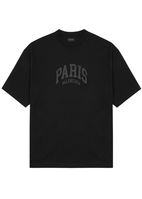 BALENCIAGA Cities Paris cotton T-shirt