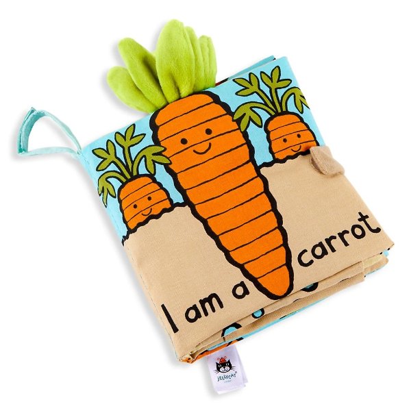 I Am A Carrot Fabric Activity Book