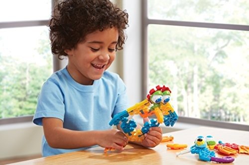 Kid Ocean Pals Building Set – 65Piece – Ages 3 & Up Preschool Educational Toy Building Set