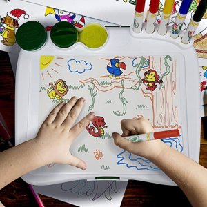 Crayola 儿童涂色彩笔、蜡笔等绘画工具热卖，宅家也开心