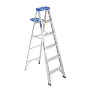 Werner 6-ft Aluminum 250-lb Type I Step Ladder