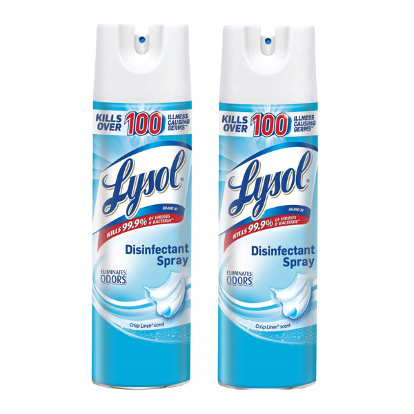 Disinfectant Spray, Crisp Linen, 38oz