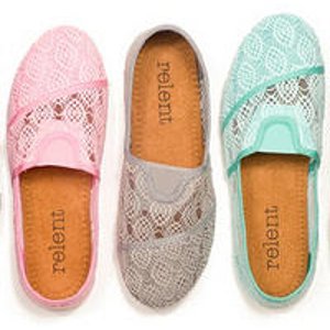 Relent Women's Lace Slip-On Flats (6 Colors Available) @ Groupon
